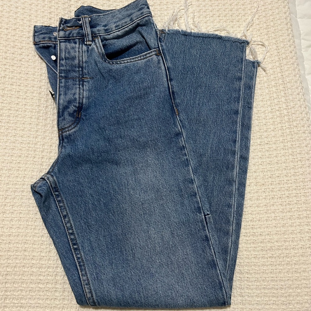 Like New THRILLS Denim High Waisted Paige Jeans - Size 2